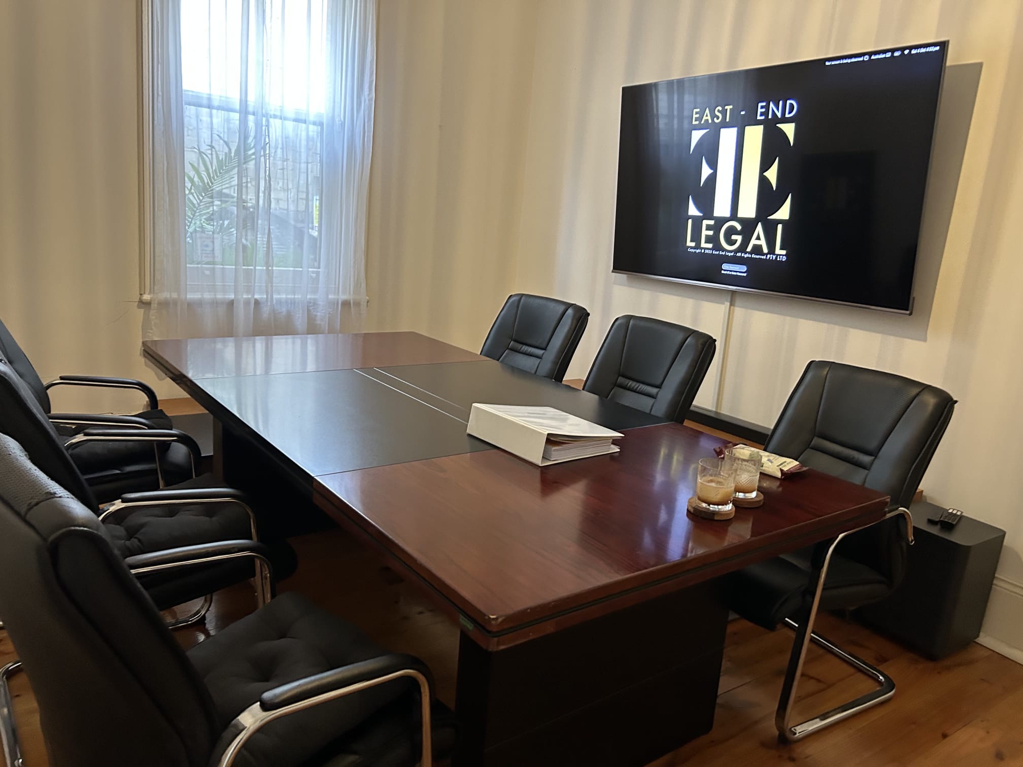 East End Legal conference and meeting room