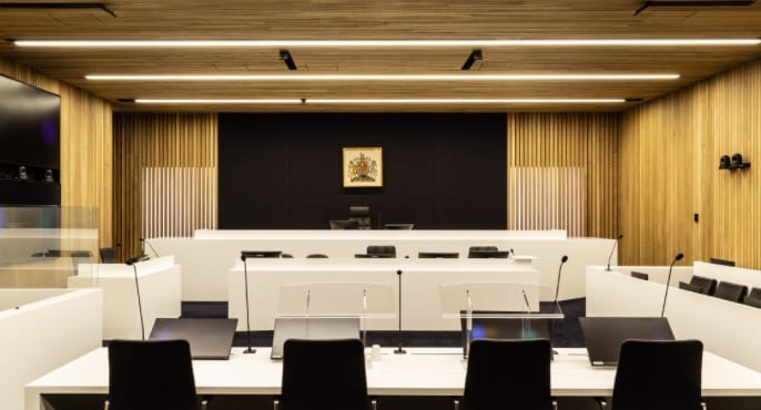 South Australian courtroom